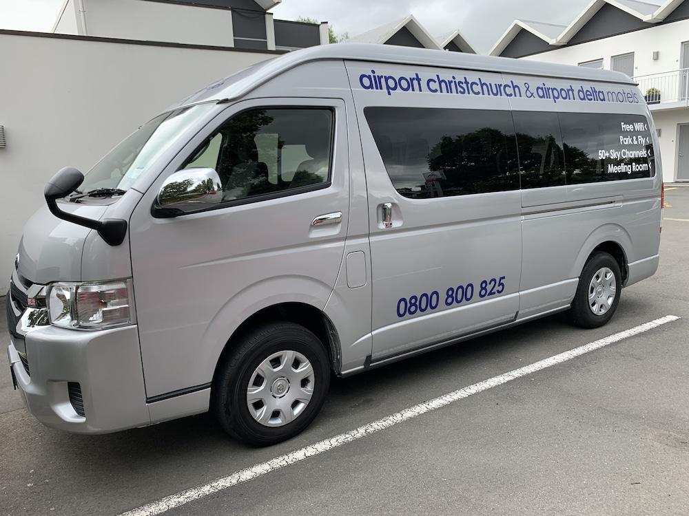 Airport Delta Motel Christchurch Bagian luar foto